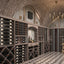 Custom Millesime basement wine cellar for large wine collections