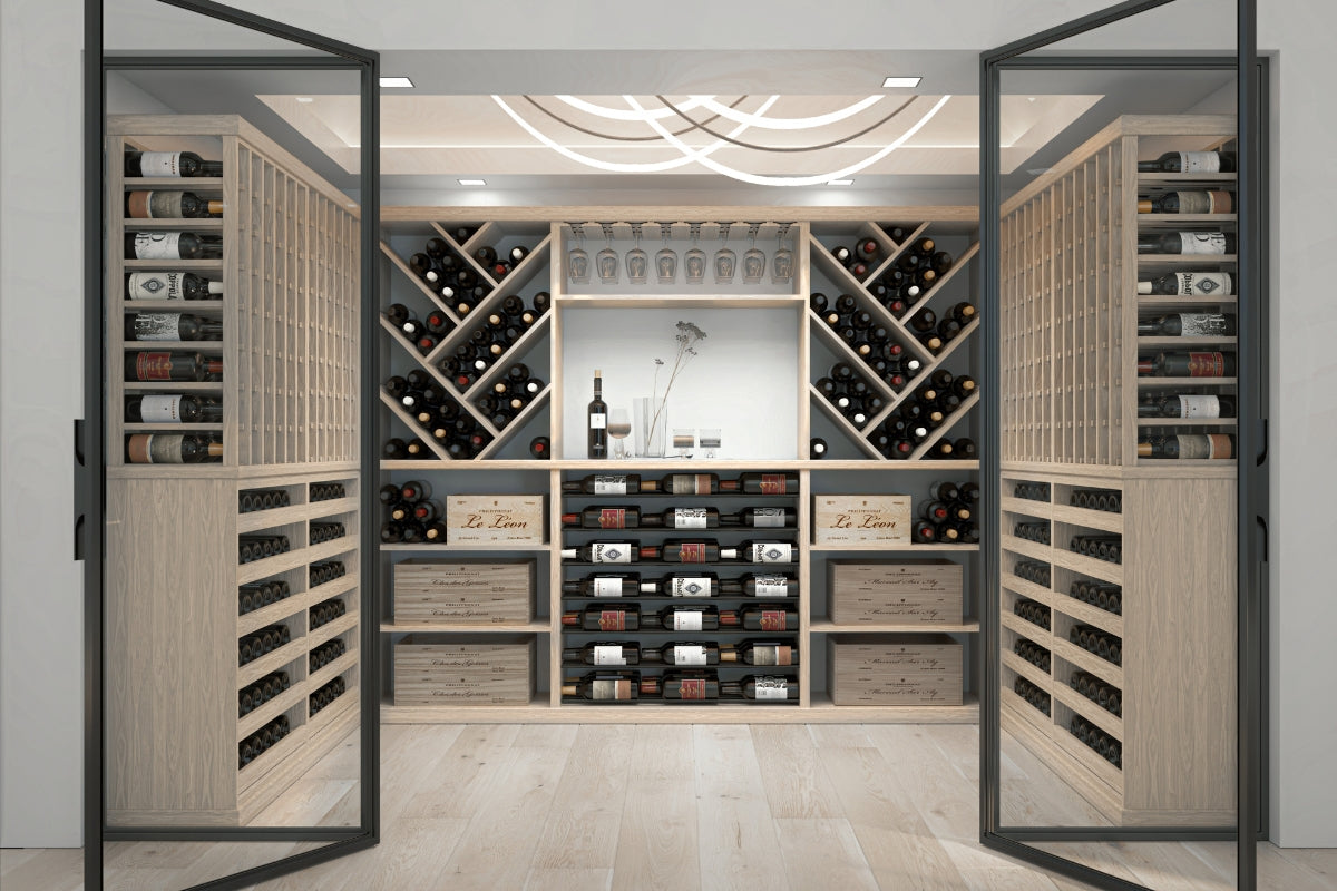 Designing a Millesime Modern Cellar