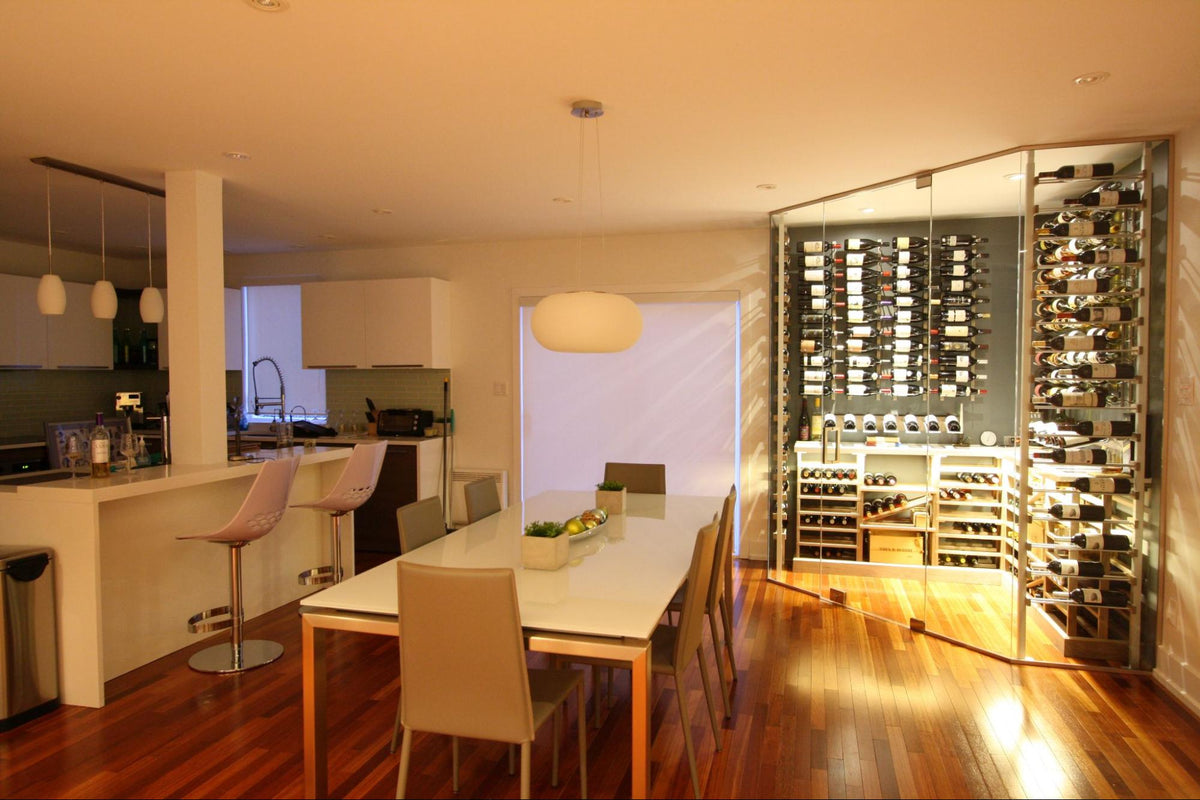 Contemporary Wine Cellar Design Ideas | Millesime Modern Cellars