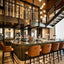 Restaurant and Hospitality Glass Enclosed Wine Cellar Display