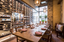Wine Cellar in the Middle of a Restaurant and Bar