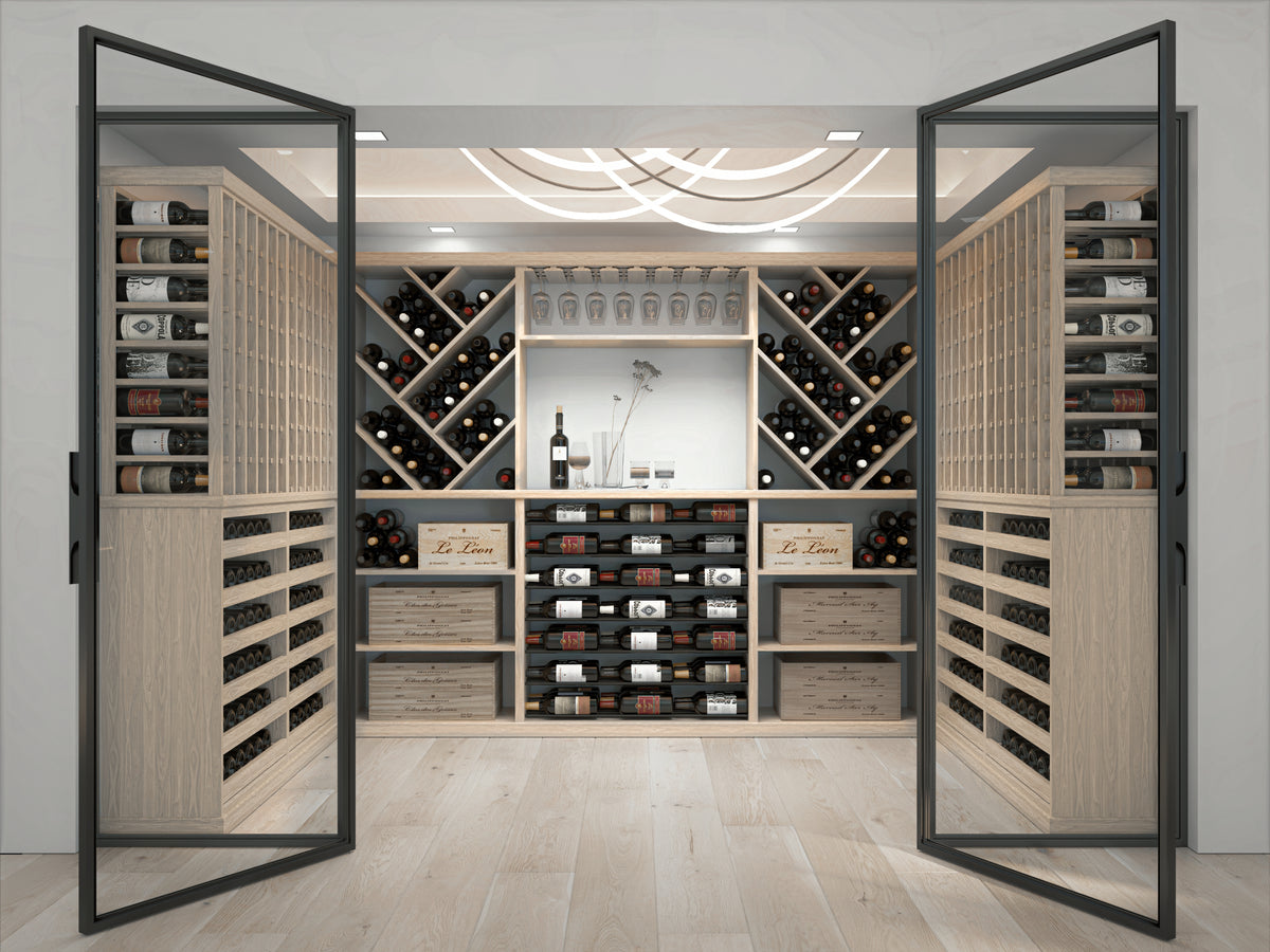 GrandCellar™ The Label Vista Vignette – Millesime Modern Cellars