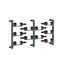 Millesime Wall Collection Floating Bottle Wall-Mounted Wine Rack