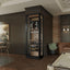 The Wine Square IsoCase Single Door Glass Wine Cellar Enclosure – 3 Glazed Sides with Cooling System