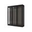 The Wine Square IsoCase Triple Door Glass Wine Cellar Enclosure – 3 Glazed Sides with Cooling System