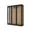 The Wine Square IsoCase Triple Door Glass Wine Cellar Enclosure – 3 Glazed Sides with Cooling System