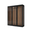The Wine Square IsoCase Triple Door Glass Wine Cellar Enclosure – 2 Glazed Sides with Cooling System