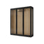 The Wine Square IsoCase Triple Door Glass Wine Cellar Enclosure – 2 Glazed Sides with Cooling System