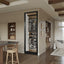 The Wine Square IsoCase Single Door Glass Wine Cellar Enclosure – 1 Glazed Side with Cooling System