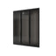 The Wine Square IsoCase Triple Door Glass Wine Cellar Enclosure – 1 Glazed Side with Cooling System