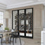 The Wine Square IsoCase Triple Door Glass Wine Cellar Enclosure – 1 Glazed Side with Cooling System