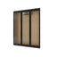 The Wine Square IsoCase Triple Door Glass Wine Cellar Enclosure – 1 Glazed Side with Cooling System