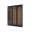 The Wine Square IsoCase Triple Door Glass Wine Cellar Enclosure – 1 Glazed Side with Cooling System