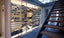 Millesime glass enclosed wine cellar for homes