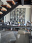 Wall Wine Racks in a Residential Home