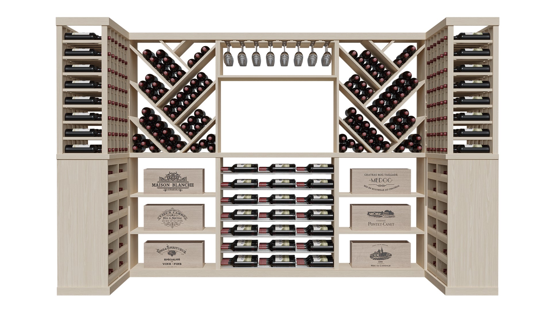 GrandCellar™ The Label Vista Vignette – Millesime Modern Cellars
