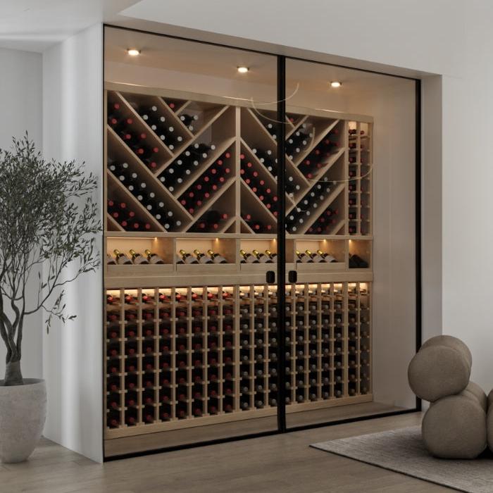 Grandcellar Double Wine Rack GrandCellarβ’ The Twin Arches