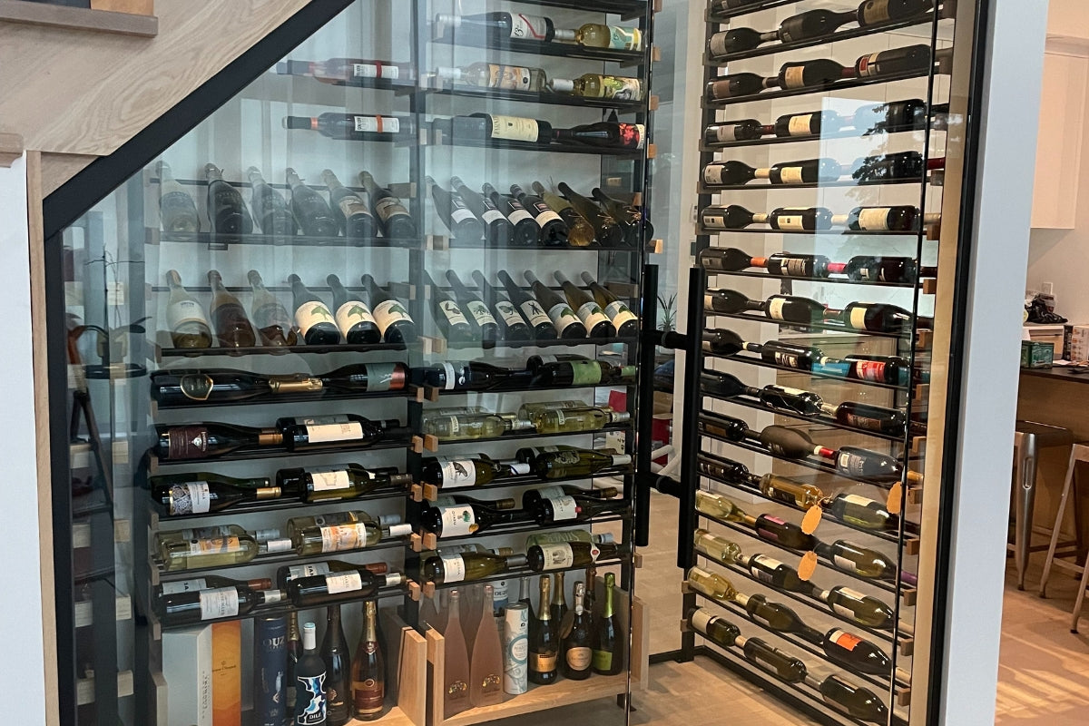 Residential Wine Cellars - Custom Home Wine Displays – Millesime Modern ...