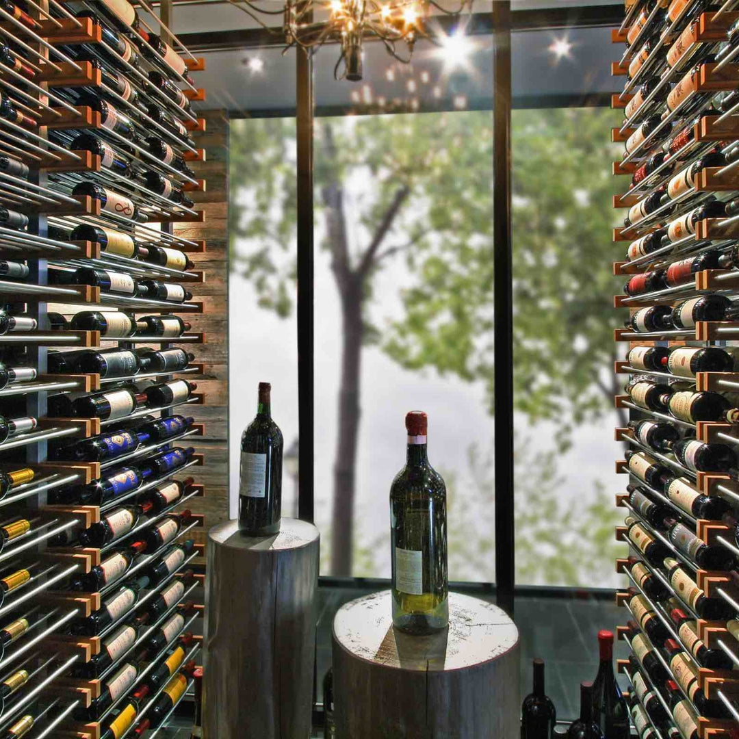 Custom Wine Wall Design