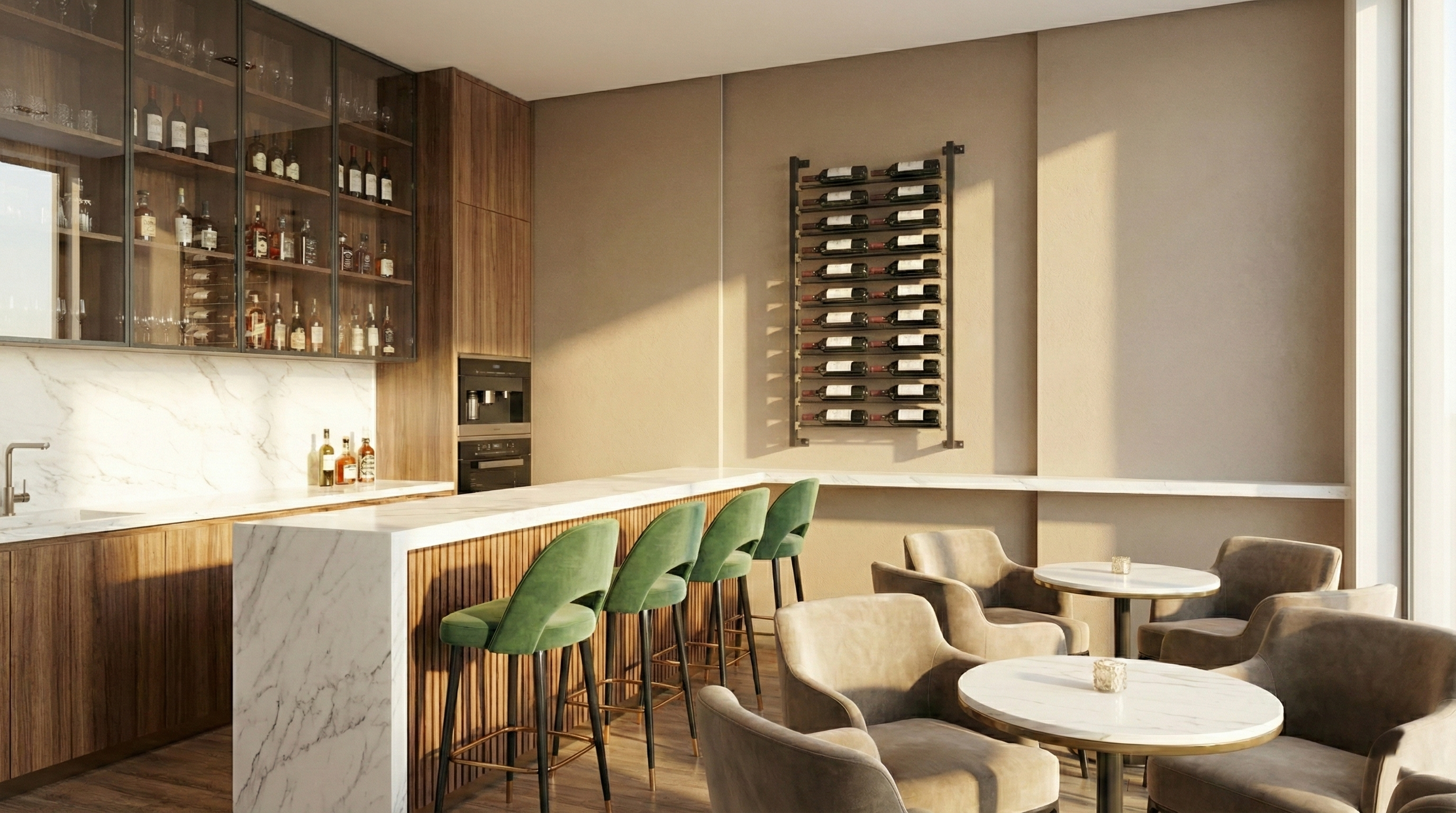 Wine Wall Displays - Millesime Modern Wall Mounted Wine Racks ...