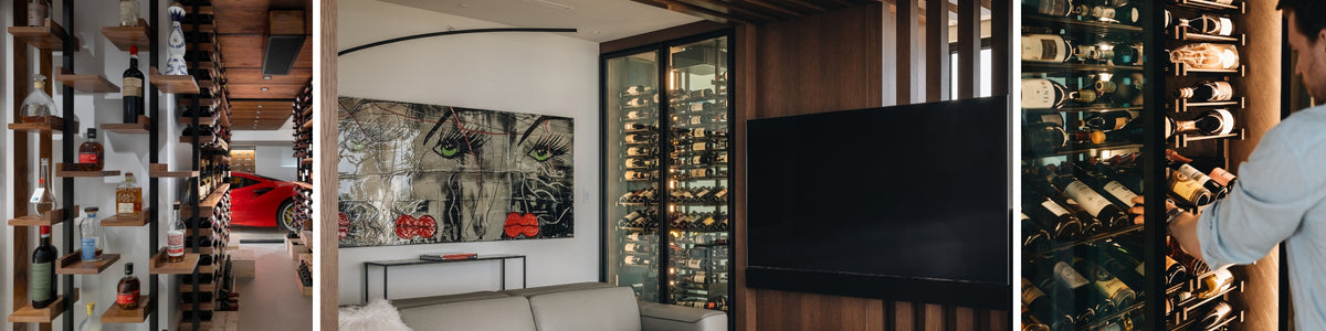 Wine Square Glass & Cooling Enclosures – Millesime Modern Cellars