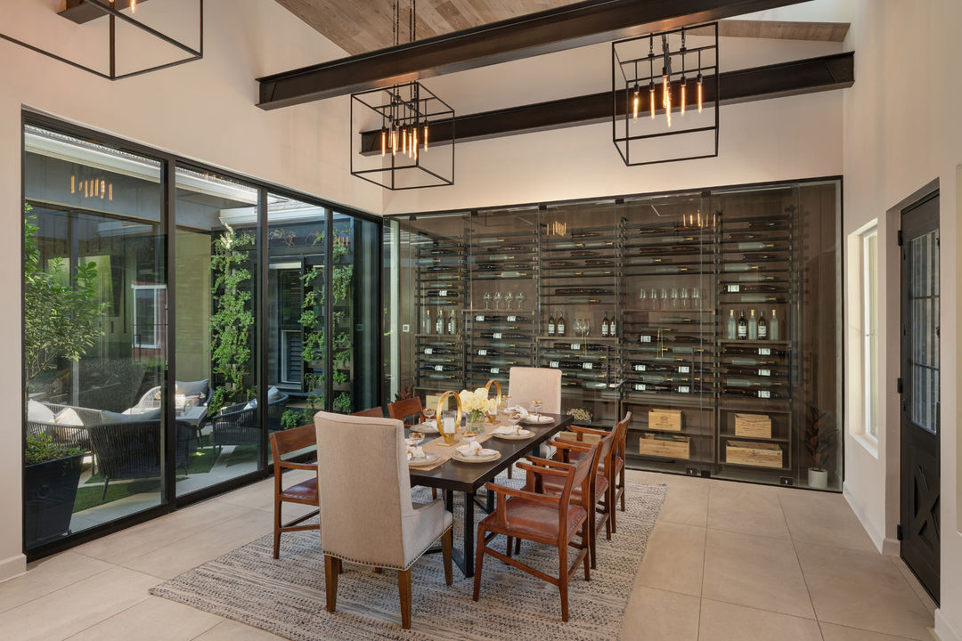 Custom Wine Cellars in California - Millesime Modern Cellars